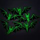 thumbnail image 2 of Advancent Juego de decoración de murciélagos brillantes de Halloween, 10 murciélagos colgantes para patio espeluznante, decoración de fiesta Kits de decoración para fiestas, 2 of 6