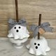 thumbnail image 3 of Ghosts Decorations Cute Ghosts in Apples Shape Figurines Fun Adorable Playfully Table Statues for Home, 3 of 5