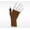 Brown, variant on Juzo 2301 Seamless Lymphedema Gauntlet -20-30 mmHg Reg Reg Beige Large
