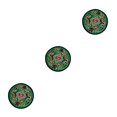 thumbnail image 2 of Posavasos para bebidas Advancent bordado Verde Type1 NO1, 2 of 6