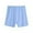 Light Blue, variant on Kmdttou Women's Underwear Cotton Ladies And Man Comfortable Solid Color Large Size Abdominal Panties Hight Waiste Four Cornered Underpants (Available in Plus Size)