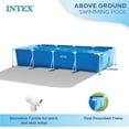 thumbnail image 4 of Intex 14.75' x 33" Rectangular Frame Above Ground Outdoor Swimming Pool, 4 of 11