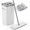 White, variant on Flat Floor Mop & Bucket Set, Hands-Free Cleaning Kit with 2 Washable Mop Heads