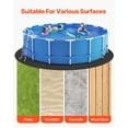 thumbnail image 6 of 24 Foot Round Above Ground Pool Liners Thickened Puncture Resistant Recycled Geotextile Material for Extended Lifespan, 6 of 6