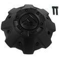 thumbnail image 2 of 4 Pack - Fuel Matte Black with Matte Black Emblem Wheel Center Cap # 1001-63B, 2 of 4