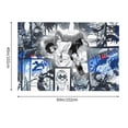 thumbnail image 5 of My Hero Academia Tapestry, Anime Wall Poster Art, Wall Tapestry For Bedroom Living Room Dorm Room, Wall Hanging For Festival Party Events Background Photography Backdrop, 60x40 Inch, 5 of 9