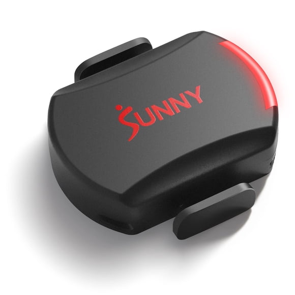 Sunny Health & Fitness Ejercicio Ciclismo Cadencia/RPM 2 en 1 + Sensor de velocidad para bicicletas de interior o exterior con aplicación SunnyFit gratuita Conectividad Bluetooth mejorada - CB110
