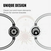 TOTWOO Touch Bracelets for Couples, Vibration & Light up for Love Couples | Long Distance Relationship Gifts for Girlfriend