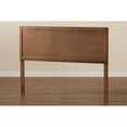 thumbnail image 4 of Baxton Studio Alan Walnut Finished Wood Full Size Headboard, 4 of 4