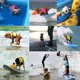 thumbnail image 5 of Chaleco salvavidas para perros, chaleco salvavidas de entrenamiento de natación con botones a presión ajustables y tiras reflectantes, naranja, talla S, 5 of 5