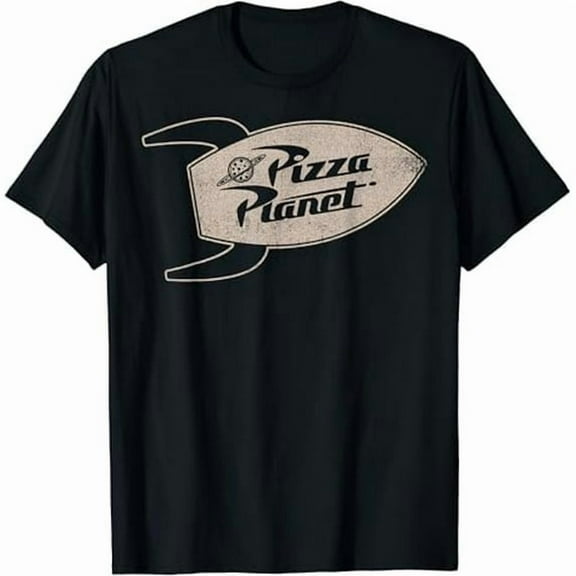 100% cotton tshirts men tee 100% cotton tshirts men tee Toy Story Pizza Planet Rocket Shuttle T-Shirt