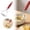Red, variant on Stainless Steel Potato Masher With Non Slip Handle Heavy Duty Potato Smasher Multi Purpose Mashing Tool For Bean Vegetable Fruit(Grey-24X8Cm)
