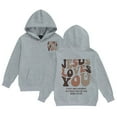 thumbnail image 3 of LRen Girl Hoodies Size 14-16 Girls Long Sleeve Letter Print California Hooded Sweatshirt Oversized Graphic Hoodies Cute Pullovers Tops,8-9 Years,Z2-Grey, 3 of 5