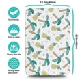 thumbnail image 5 of Golden Pineapple Dish Drying Mat, Tropical Summer Fruit Exotic Pattern Absorbent Kitchen Mat, 5 of 7