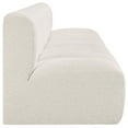 thumbnail image 5 of Meridian Furniture Arc Cream Boucle Fabric Modular Sectional, 5 of 9