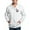 Ash Gray, variant on - Transformers Auto Santa Zip Hoodie - Zip Hoodie, Classic Hooded Sweatshirt with Metal Zipper
