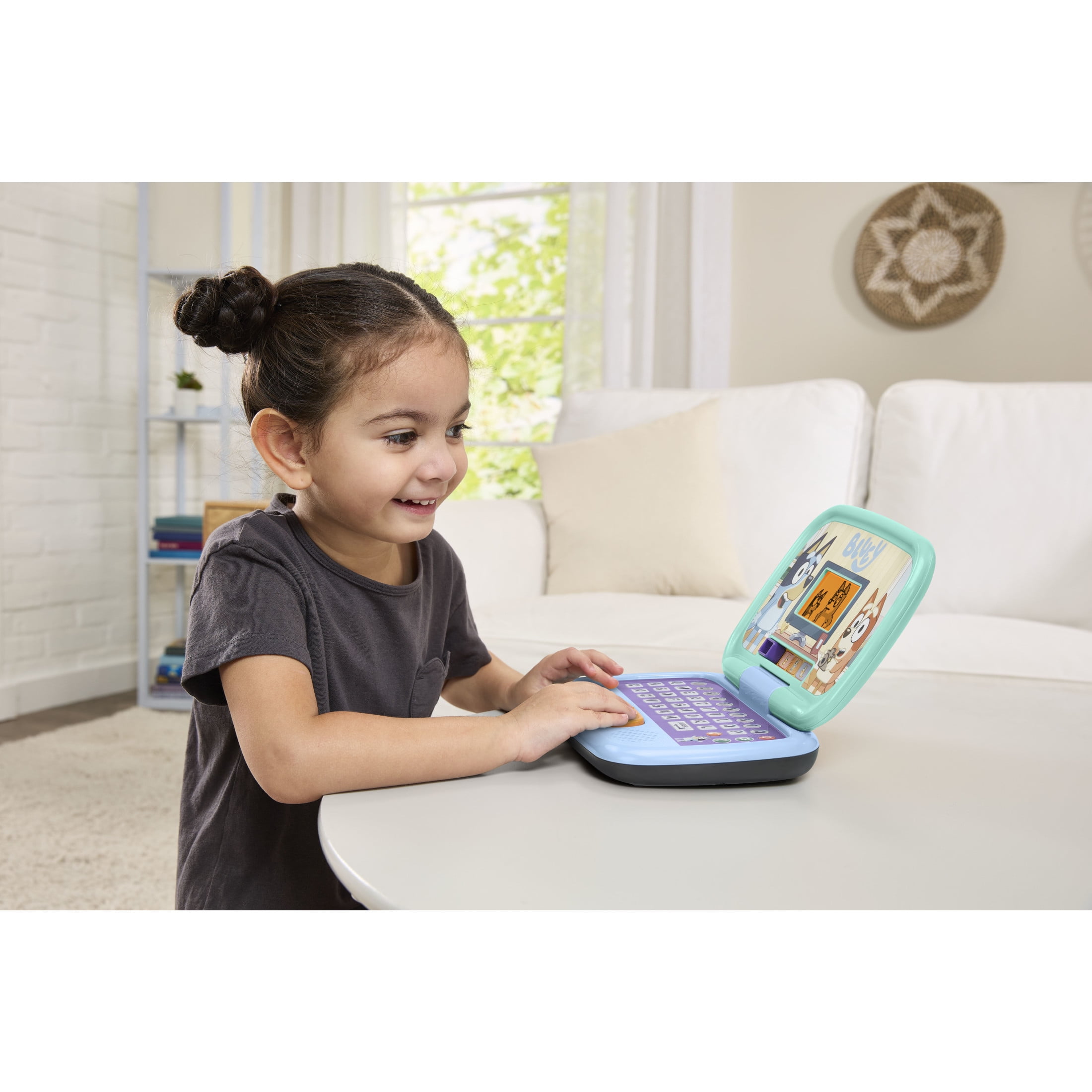 VTech® Bluey Game Time Laptop, Interactive Learning Toy for Kids, Ages 3 to 6 Years Old