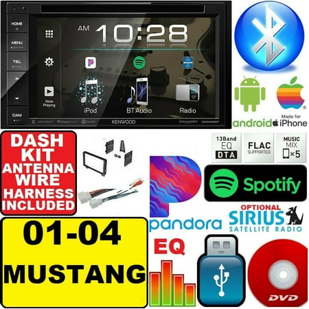 02 03 2000 Car Radio - 01 02 03 04 FORD MUSTANG BLUETOOTH DVD VIDEO CD USB BT CAR Radio Stereo