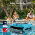 Solar Powered Robotic Pool Cleaner Skimmer Robot: Automatic Pool ...