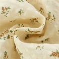 thumbnail image 6 of Coerni Little Girl Round Neck Floral Print Swing Dress Simple Frock Short Fly Sleeve Dress Kids Cute Rustic Summer Outfits, 6 of 6