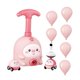 thumbnail image 1 of Experimento científico sobre el desarrollo de la inteligencia infantil: coche propulsado por un lanzador de globos. Rosa, 1 of 9