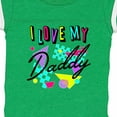 thumbnail image 4 of Inktastic I Love My Daddy 80s Retro Style Boys or Girls Baby Bodysuit, 4 of 5