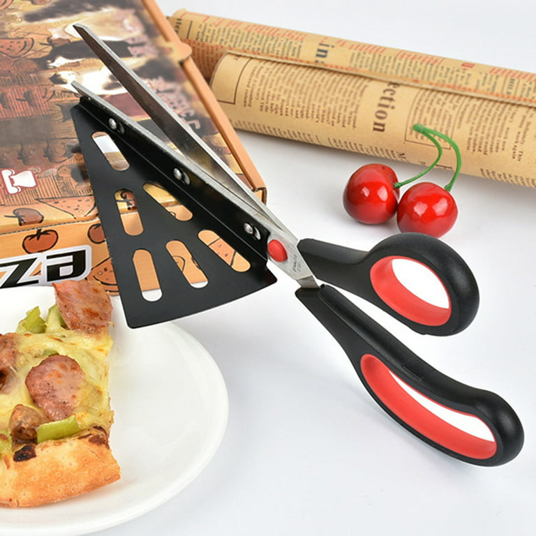 Pizza scissors in stainless steel