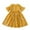 Yellow, variant on URMAGIC Summer Kids Baby Girl Flutter Sleeve Floral Princess Dress Sundress,7-8Y