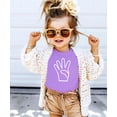 thumbnail image 4 of Four Hand 4th Birthday Shirt for Boys and Girls Unisex Age 4 T-Shirt for Kids Purple Shirt 5-6, 4 of 5