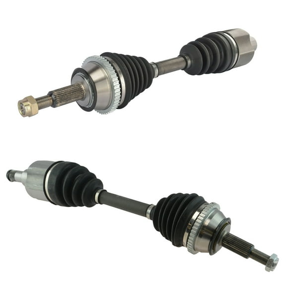 TRQ New Complete Front CV Axle Shaft Assembly Kit Pair Set of 2 for Taurus Sable CSA82534 Fits select: 1994-2007 FORD TAURUS, 1994-2004 MERCURY SABLE