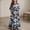 Gray G, variant on Little Girls Maxi Dress 4-14 Years Ruffle Half Sleeve Round Neck Floral Print Tiered Long Dress with Side Pockets Army Green G 9-10 Years