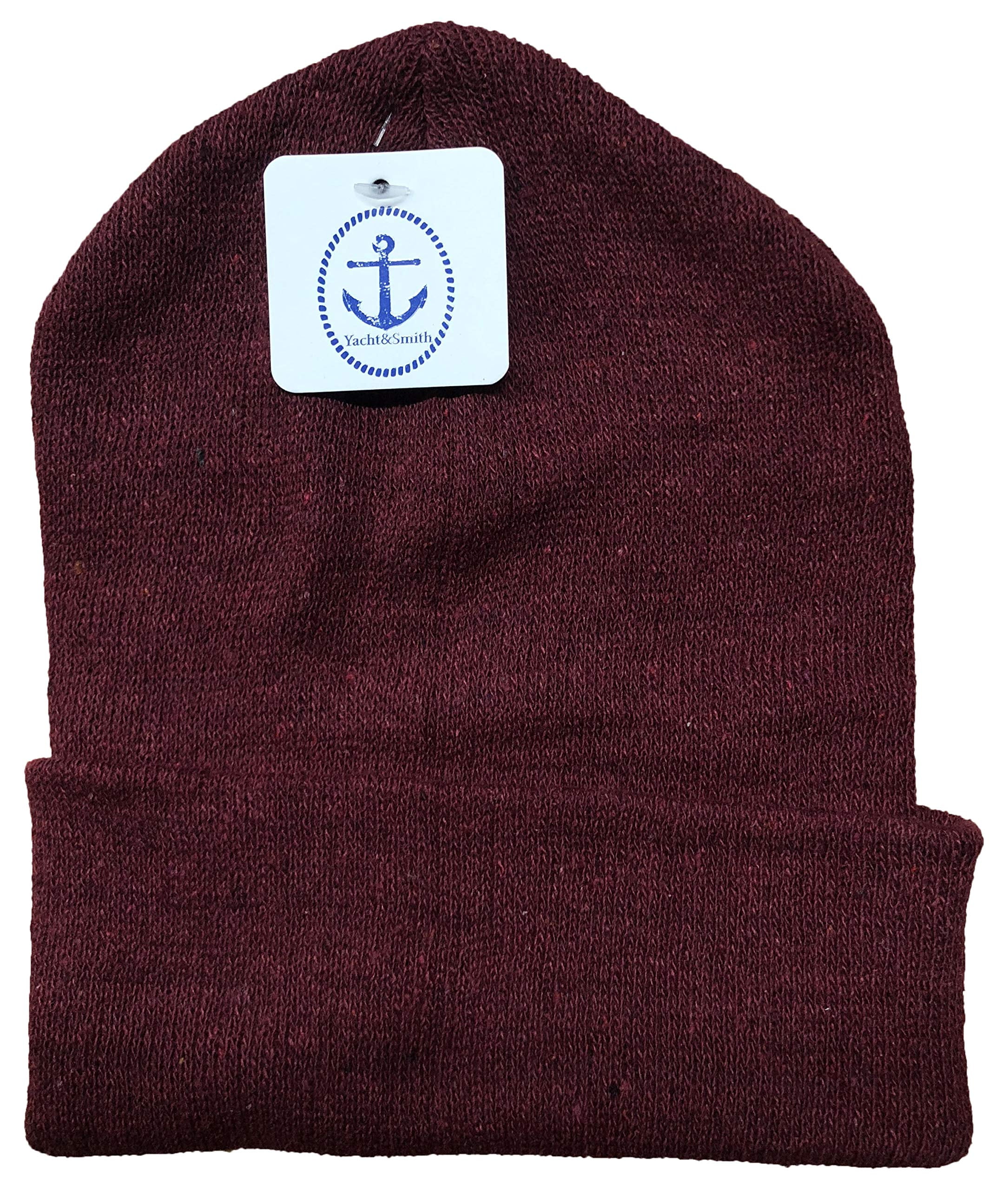120 Pack of Yacht & Smith Wholesale Beanies, Bulk Thermal Winter Hat (Assorted Beanies)