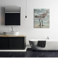 thumbnail image 2 of Stupell Industries Sandpiper Stepping Beach Coast Painting Gallery Wrapped Canvas Print Wall Art, Design by Erica Christopher, 2 of 7