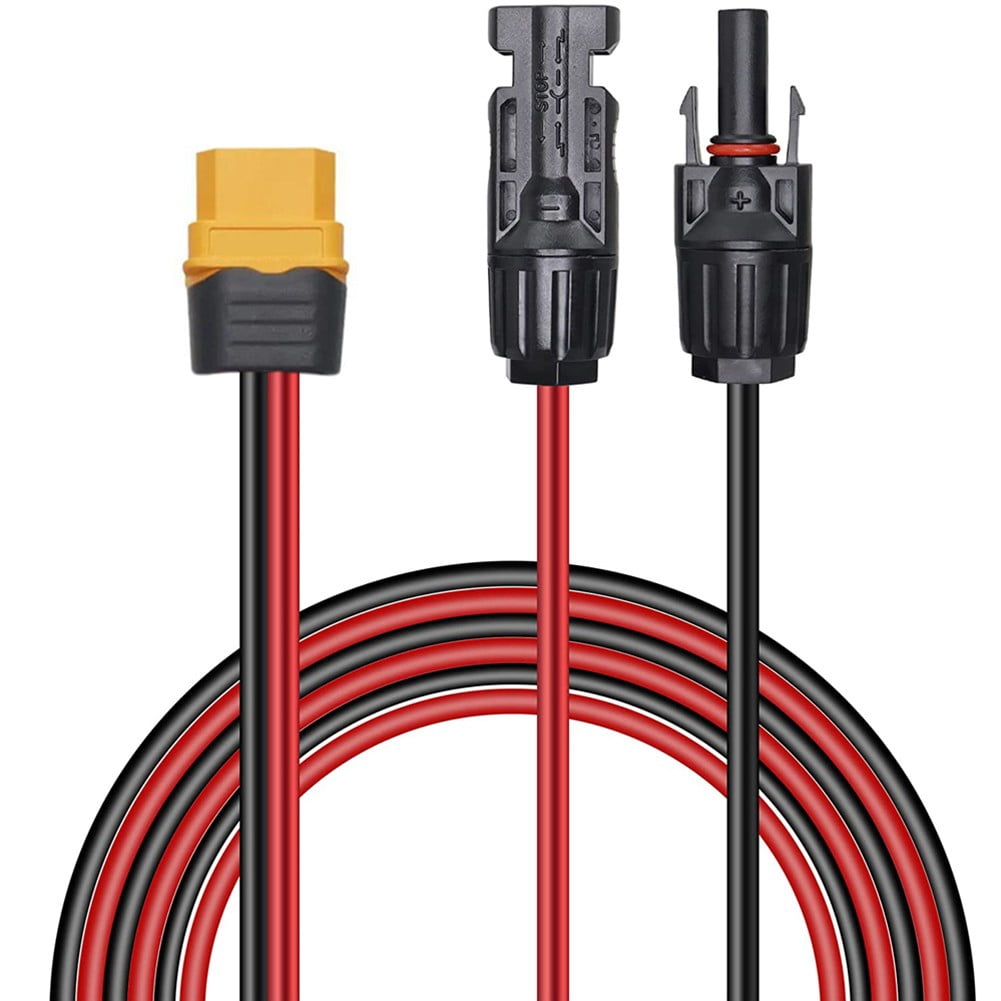 Solar Panels Cable to XT60 Extension Cable for Portable Power Station