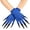 C, variant on Witch Creature Claw Gloves, Royal Stretchy Party Gloves with Long Nails for Halloween Theme Cosplay