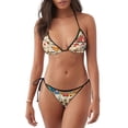 thumbnail image 1 of Fotbe construction road work landscape Traje de Baño para Mujer de Dos Piezas – Bikini Sexy de Tirantes Tipo Halter con Diseño Triangular, 1 of 6