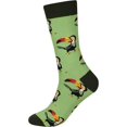 thumbnail image 3 of GHSDFBB Men's 2/4 Packs Fun Crazy Novelty Dress Crew Socks, 3 of 6