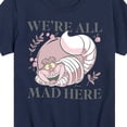 thumbnail image 3 of Alice in Wonderland - We're All Mad Here - Youth Boys Short Sleeve Graphic T-Shirt, 3 of 5