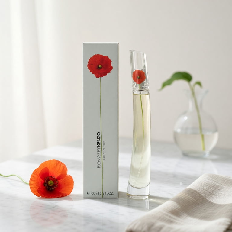 KENZO, Flower Eau De Parfum Spray, 3.4 Oz / 100 Ml, Perfume for