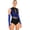 Royal Blue, variant on Womens Sequin Jazz Latin Dance Leotard Gymnastics Figure Skating Performance Bodysuit with Gloves Dancewear Black XXL