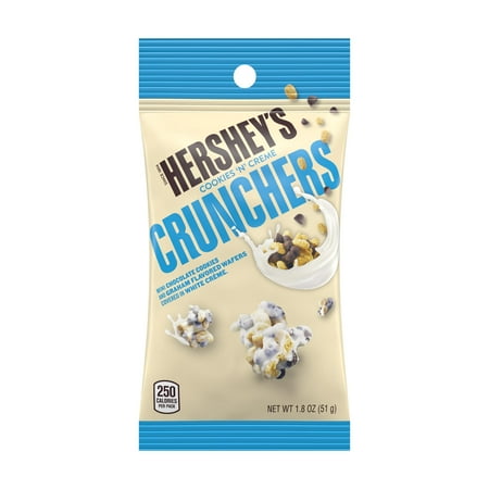Hershey's, Cookie's 'n' Creme Crunchers, Milk Creme, Snacks, 1.8 oz