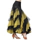 thumbnail image 3 of Vestido de baile latino Zulema Vestido cha cha Amarillo negro, 3 of 6