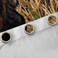thumbnail image 4 of Feelyou Bear Adult Black Out Curtains, Woodland Wildlife Curtains Pack of 2 (42x63 Each), 4 of 6