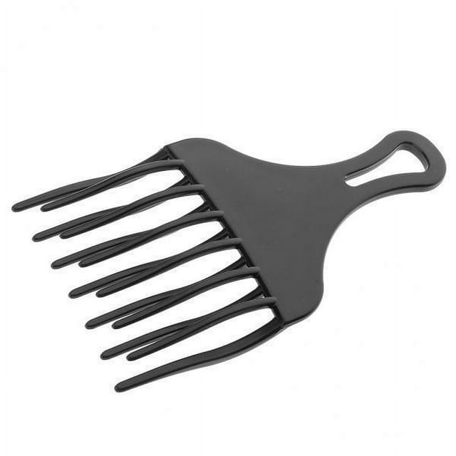 Bunblic 3-4pack Plastic Afro Hair Pick Comb Detangle Wig Braid Styling Lift Hairbrush 3 Pcs