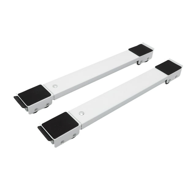 2 Ensembles Support de Rouleau Mobile Roues de Meubles Robustes Idéal pour Déplacer Appareils et Meubles Machine à Laver Support de Réfrigérateur