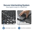 thumbnail image 5 of FlooringInc Nitro Garage Floor Tiles, Coin Pattern, Interlocking, Graphite, 12"x12", 52 pack, 52 sq/ft, 5 of 10