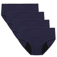 thumbnail image 2 of Panties for Women Clearance, 4PC Women's Menstrual Leak Proof Menstrual Panties Cotton Women's Physiological Underpants, 2 of 7