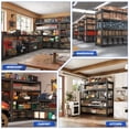 thumbnail image 6 of REIBII 72"H Heavy Duty Storage Shelves 48"W Metal Garage Shelf Wire Shelving Units,2700 LBS, 6 of 6