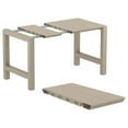 thumbnail image 3 of Vegas 39 inch to 55 inch Extendable Bar Table Taupe Beige, 3 of 7