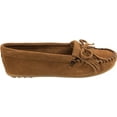 thumbnail image 3 of Minnetonka Women's Kilty Moccasin,Dusty Brown,8.5 M US, 3 of 7